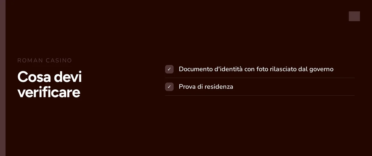 Prepara documenti per verifica